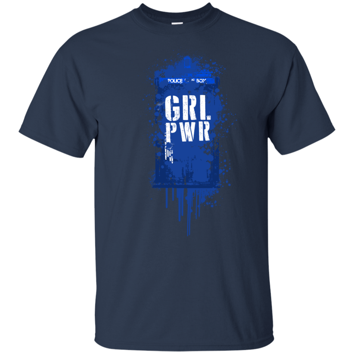 T-Shirts Navy / YXS Girl Power Youth T-Shirt