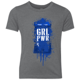T-Shirts Premium Heather / YXS Girl Power Youth Triblend T-Shirt