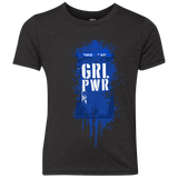 T-Shirts Vintage Black / YXS Girl Power Youth Triblend T-Shirt