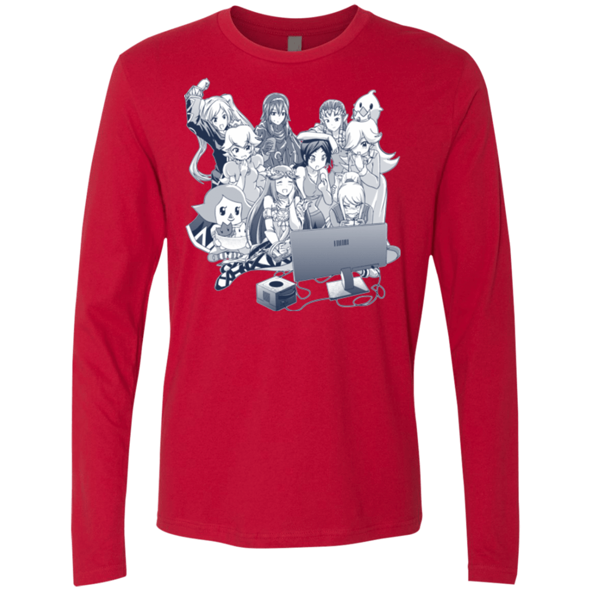 T-Shirts Red / Small Girls Night Out Men's Premium Long Sleeve