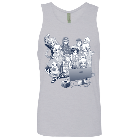 T-Shirts Heather Grey / Small Girls Night Out Men's Premium Tank Top