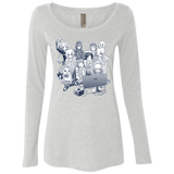 T-Shirts Heather White / Small Girls Night Out Women's Triblend Long Sleeve Shirt