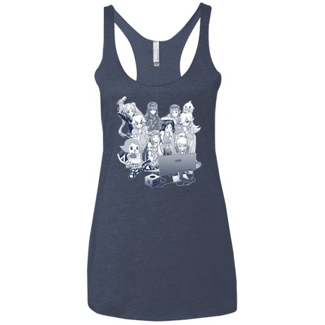 T-Shirts Vintage Navy / X-Small Girls Night Out Women's Triblend Racerback Tank
