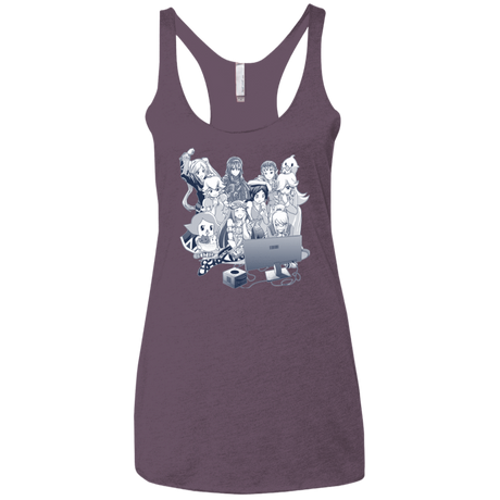 T-Shirts Vintage Purple / X-Small Girls Night Out Women's Triblend Racerback Tank