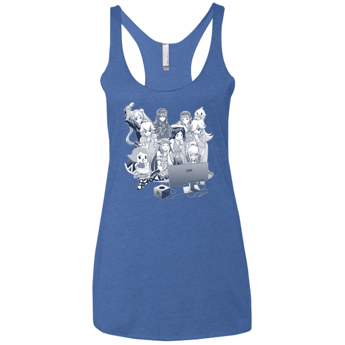 T-Shirts Vintage Royal / X-Small Girls Night Out Women's Triblend Racerback Tank