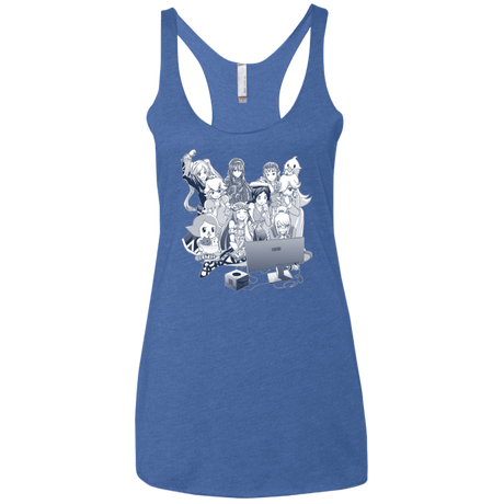 T-Shirts Vintage Royal / X-Small Girls Night Out Women's Triblend Racerback Tank