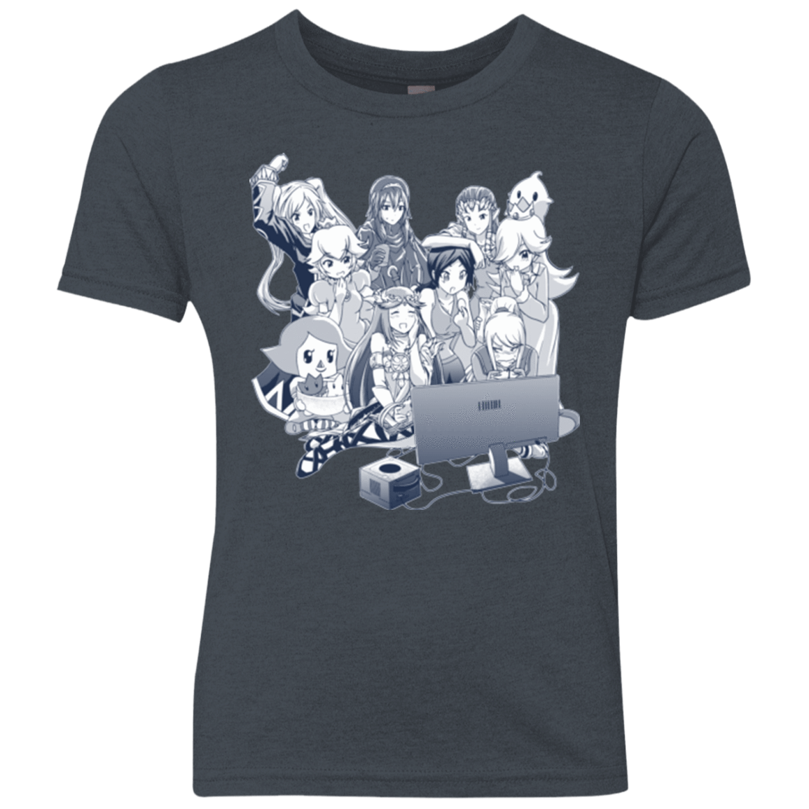T-Shirts Vintage Navy / YXS Girls Night Out Youth Triblend T-Shirt
