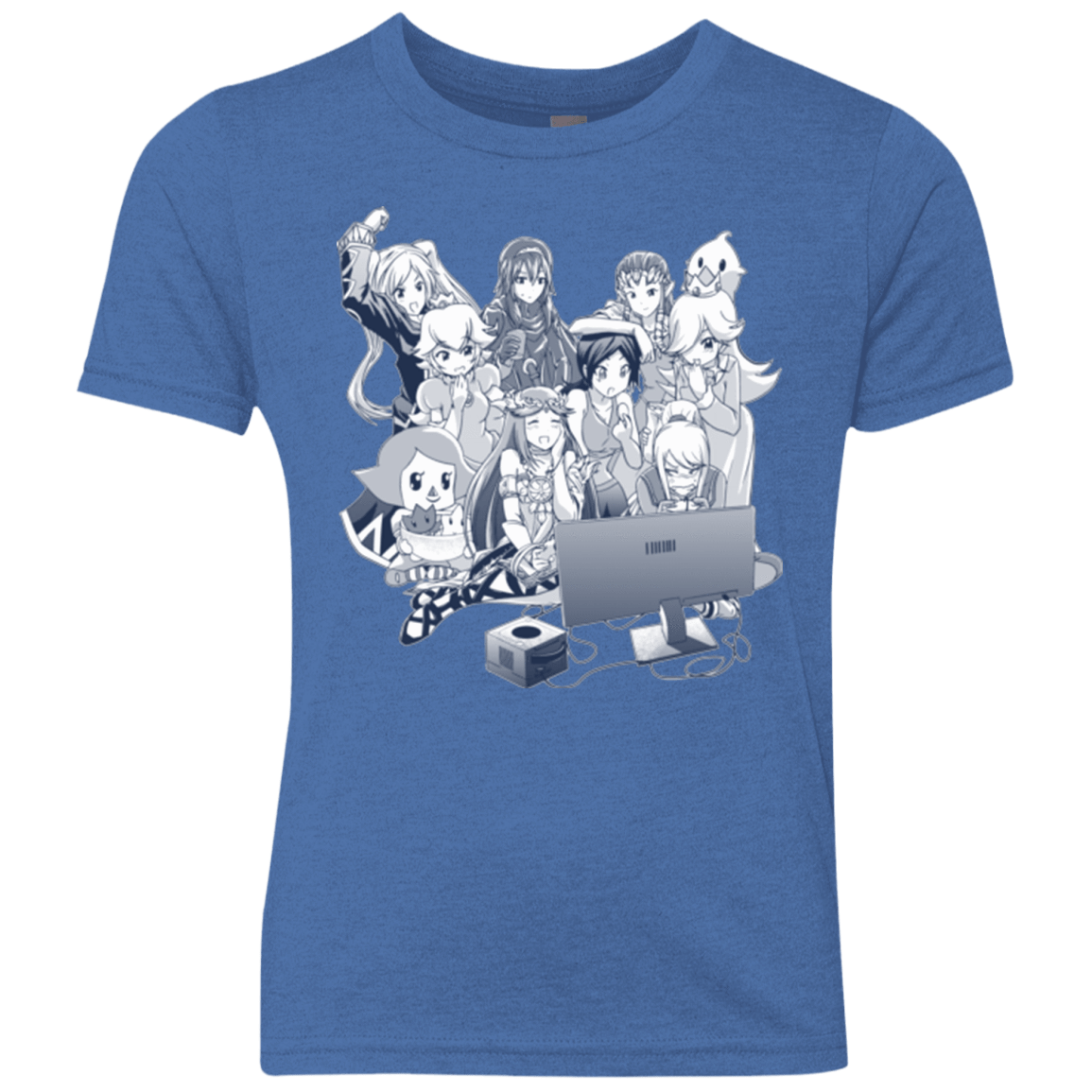 T-Shirts Vintage Royal / YXS Girls Night Out Youth Triblend T-Shirt