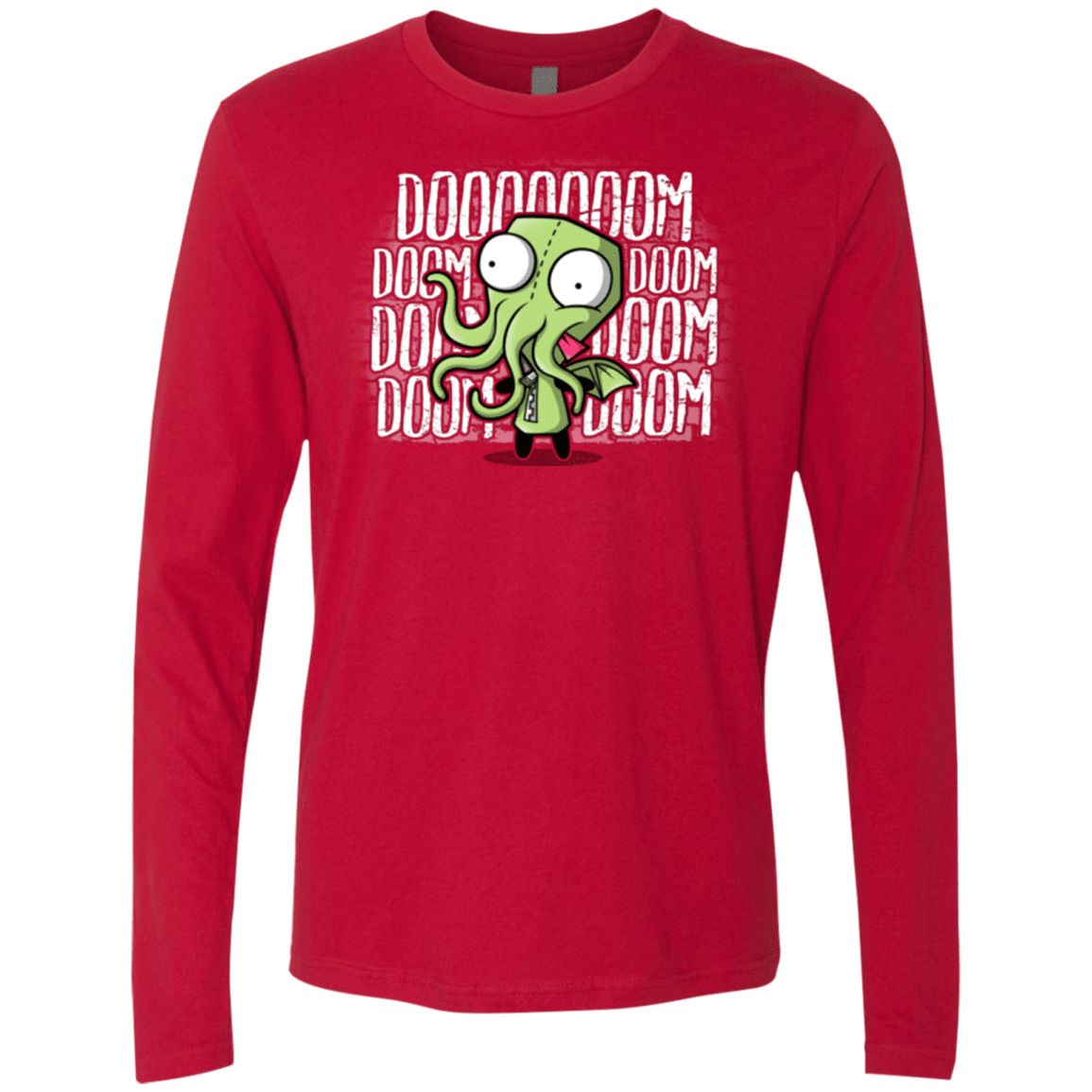 T-Shirts Red / Small GIRTHULHU Men's Premium Long Sleeve