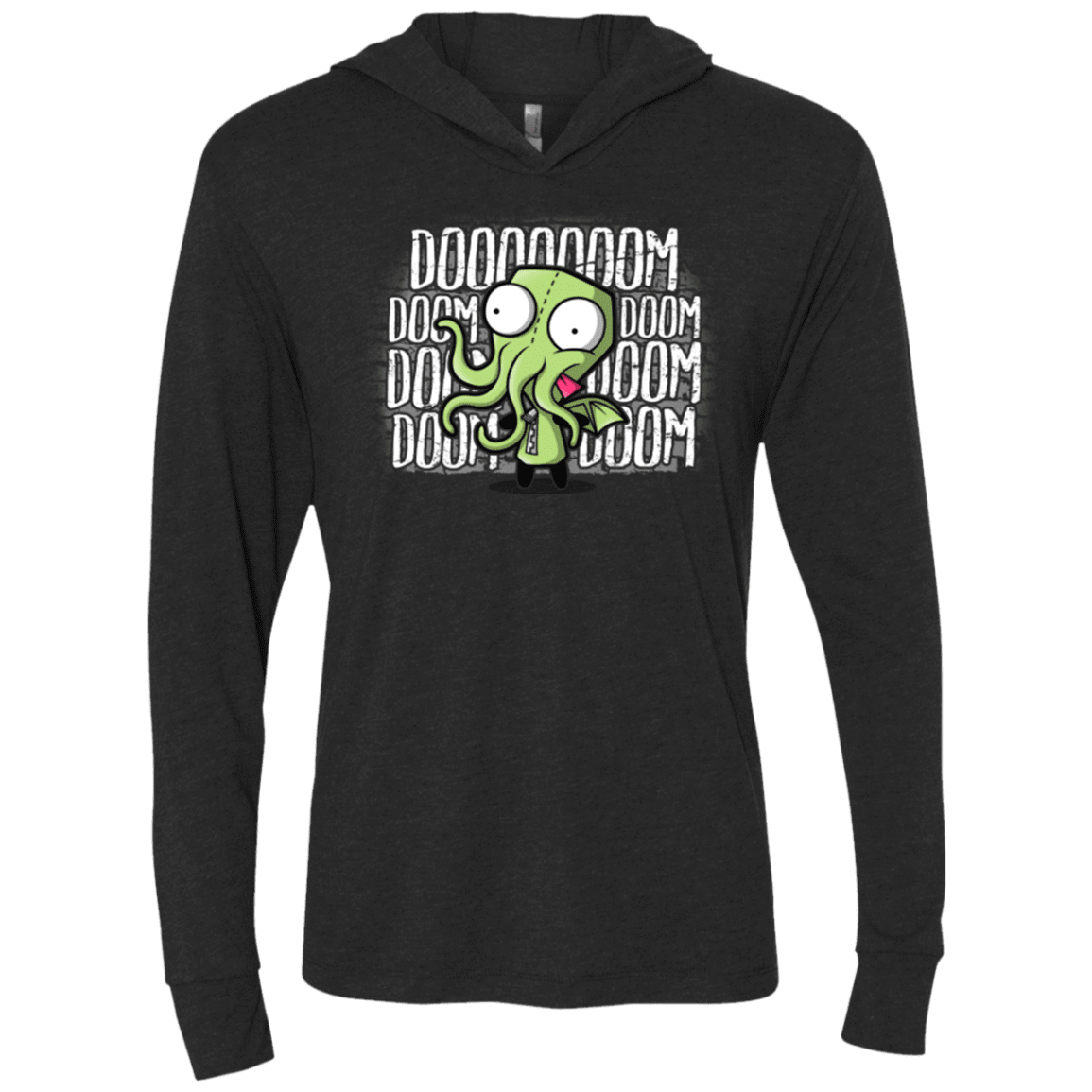 T-Shirts Vintage Black / X-Small GIRTHULHU Triblend Long Sleeve Hoodie Tee