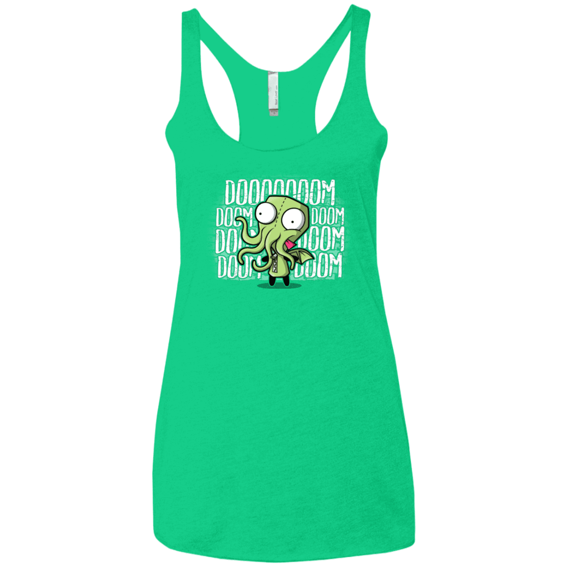 T-Shirts Envy / X-Small GIRTHULHU Women's Triblend Racerback Tank
