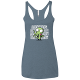 T-Shirts Indigo / X-Small GIRTHULHU Women's Triblend Racerback Tank