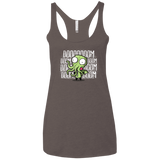 T-Shirts Macchiato / X-Small GIRTHULHU Women's Triblend Racerback Tank