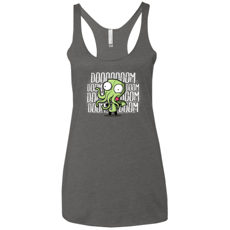 T-Shirts Premium Heather / X-Small GIRTHULHU Women's Triblend Racerback Tank