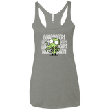 T-Shirts Venetian Grey / X-Small GIRTHULHU Women's Triblend Racerback Tank