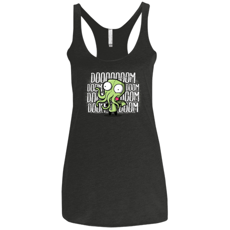 T-Shirts Vintage Black / X-Small GIRTHULHU Women's Triblend Racerback Tank