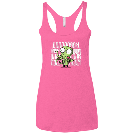 T-Shirts Vintage Pink / X-Small GIRTHULHU Women's Triblend Racerback Tank