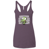 T-Shirts Vintage Purple / X-Small GIRTHULHU Women's Triblend Racerback Tank