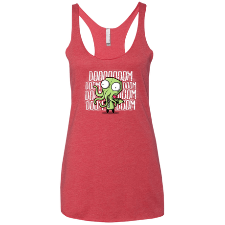 T-Shirts Vintage Red / X-Small GIRTHULHU Women's Triblend Racerback Tank