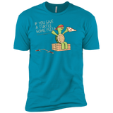 T-Shirts Turquoise / YXS Give a Turtle Boys Premium T-Shirt