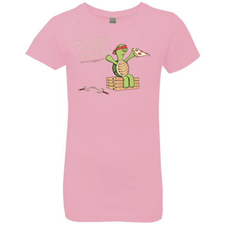 T-Shirts Light Pink / YXS Give a Turtle Girls Premium T-Shirt