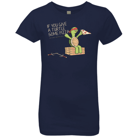 T-Shirts Midnight Navy / YXS Give a Turtle Girls Premium T-Shirt