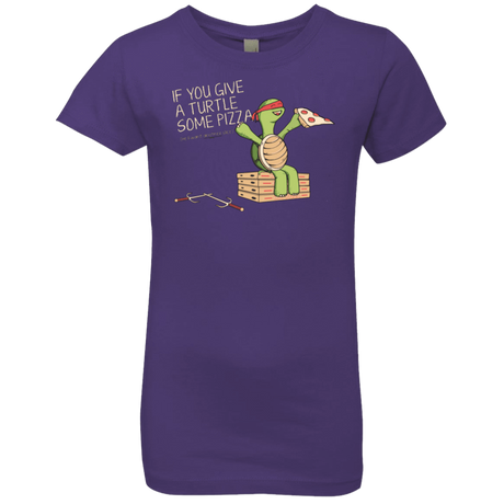 T-Shirts Purple Rush / YXS Give a Turtle Girls Premium T-Shirt