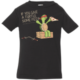 T-Shirts Black / 6 Months Give a Turtle Infant Premium T-Shirt