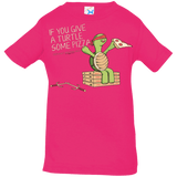 T-Shirts Hot Pink / 6 Months Give a Turtle Infant Premium T-Shirt