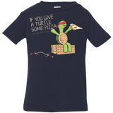 T-Shirts Navy / 6 Months Give a Turtle Infant Premium T-Shirt