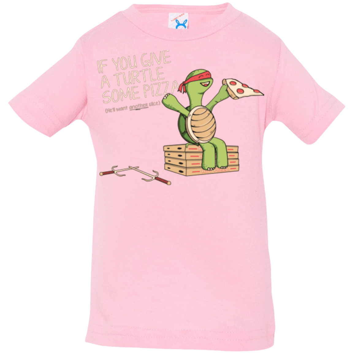 T-Shirts Pink / 6 Months Give a Turtle Infant Premium T-Shirt