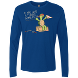 T-Shirts Royal / Small Give a Turtle Men's Premium Long Sleeve