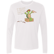 T-Shirts White / Small Give a Turtle Men's Premium Long Sleeve