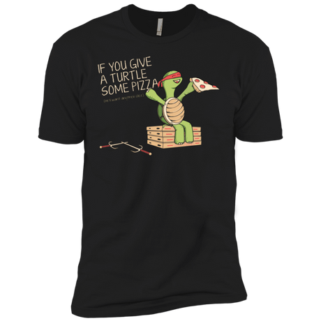 T-Shirts Black / X-Small Give a Turtle Men's Premium T-Shirt