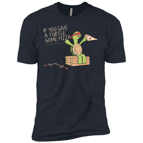 T-Shirts Indigo / X-Small Give a Turtle Men's Premium T-Shirt