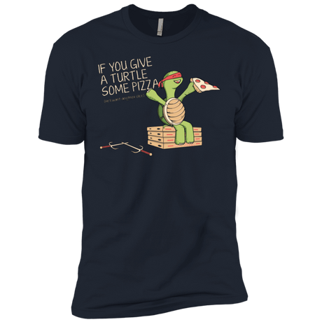 T-Shirts Midnight Navy / X-Small Give a Turtle Men's Premium T-Shirt