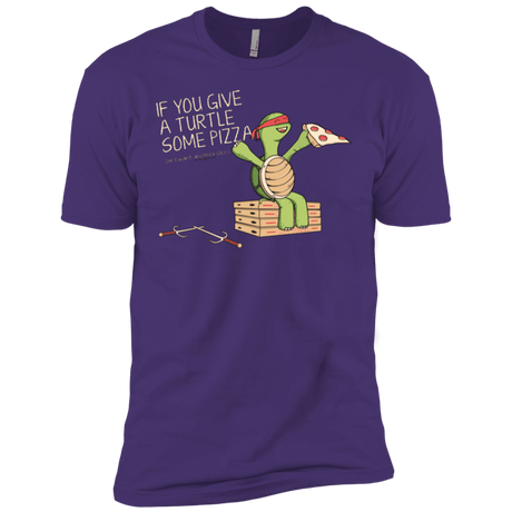 T-Shirts Purple / X-Small Give a Turtle Men's Premium T-Shirt
