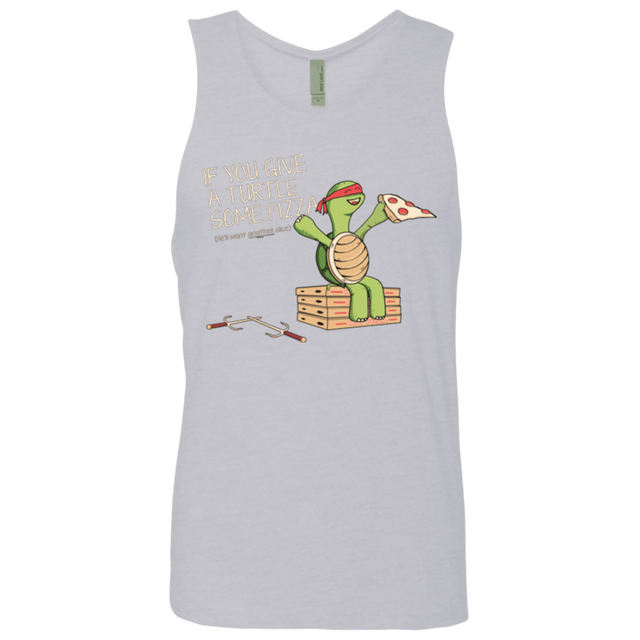 T-Shirts Heather Grey / Small Give a Turtle Men's Premium Tank Top