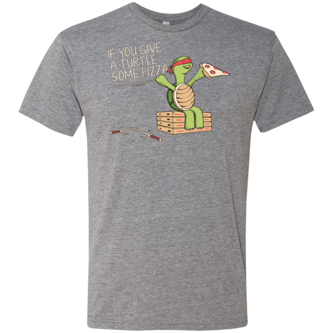 T-Shirts Premium Heather / Small Give a Turtle Men's Triblend T-Shirt