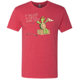 T-Shirts Vintage Red / Small Give a Turtle Men's Triblend T-Shirt