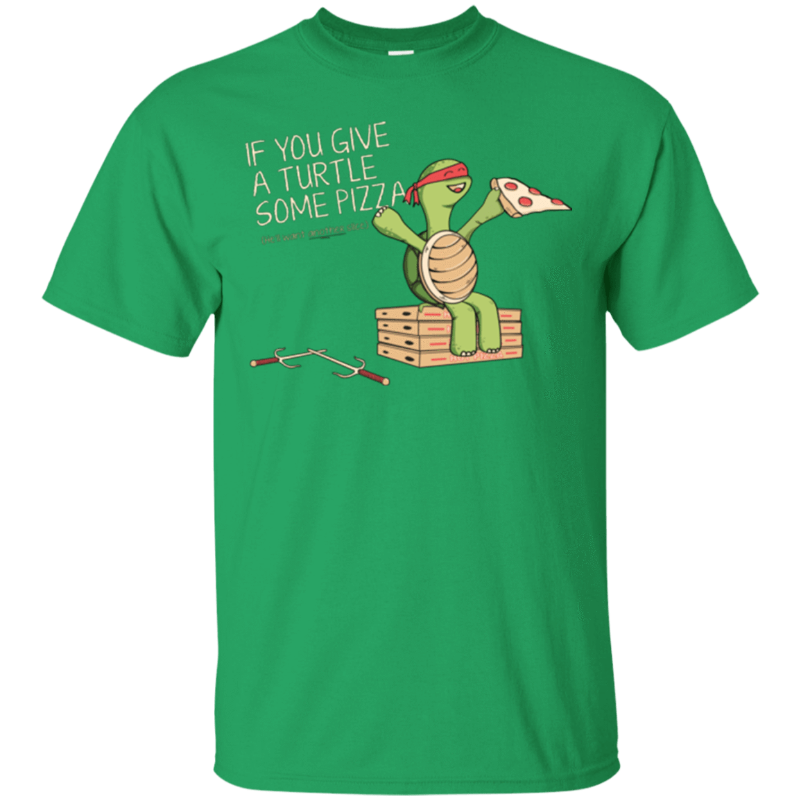 T-Shirts Irish Green / Small Give a Turtle T-Shirt