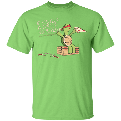 T-Shirts Lime / Small Give a Turtle T-Shirt
