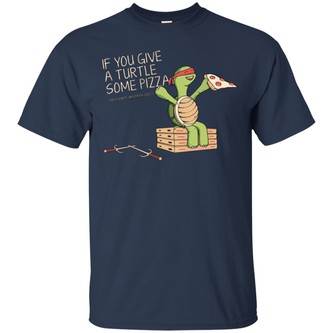 T-Shirts Navy / Small Give a Turtle T-Shirt