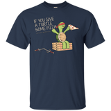T-Shirts Navy / Small Give a Turtle T-Shirt