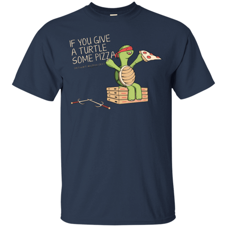 T-Shirts Navy / Small Give a Turtle T-Shirt