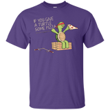 T-Shirts Purple / Small Give a Turtle T-Shirt