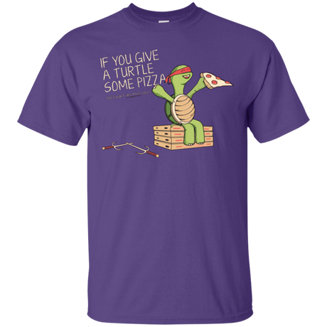 T-Shirts Purple / Small Give a Turtle T-Shirt