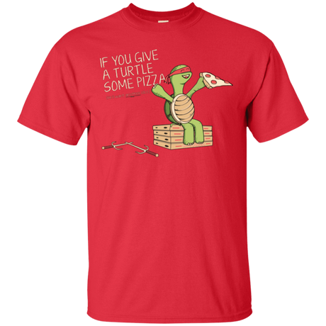 T-Shirts Red / Small Give a Turtle T-Shirt