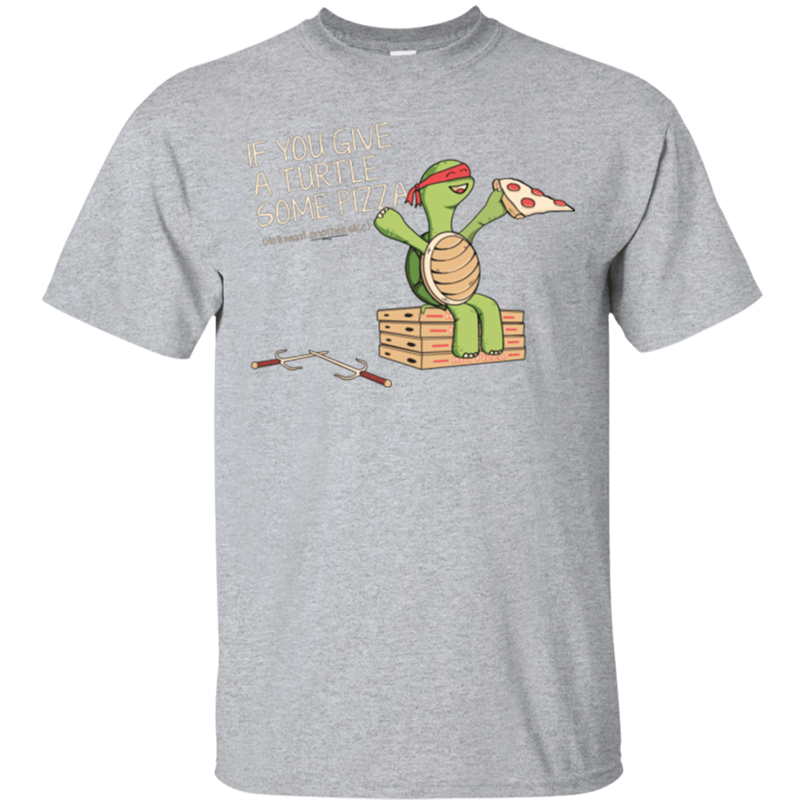 T-Shirts Sport Grey / Small Give a Turtle T-Shirt