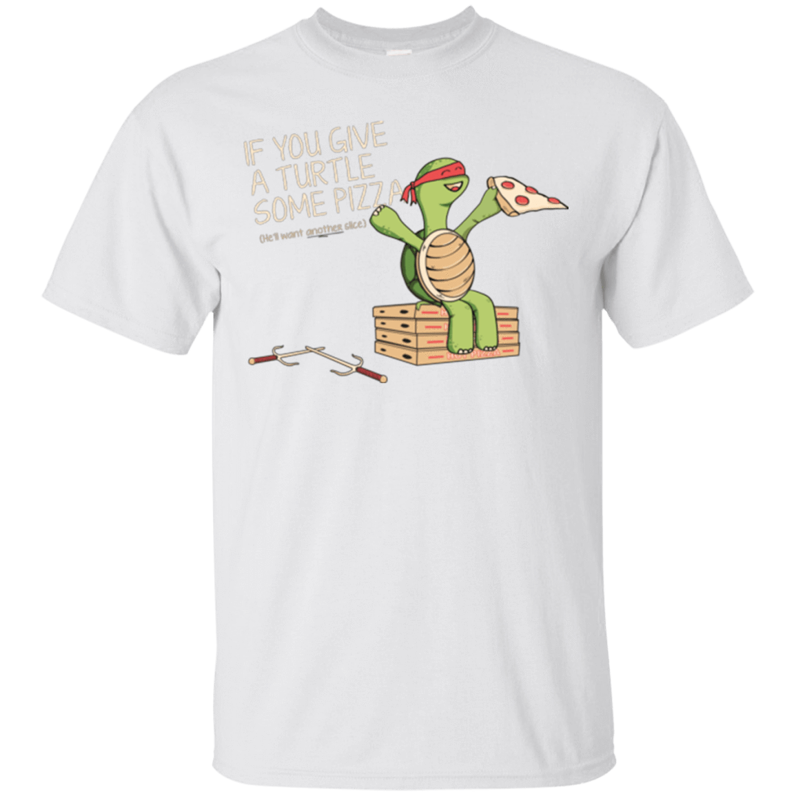 T-Shirts White / Small Give a Turtle T-Shirt